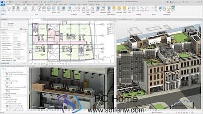 Revit 主界面